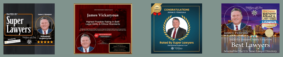 Award badges: Super Lawyers, Martindale-Hubbell AV Preeminent, Best Lawyers U.S. News, Avvo